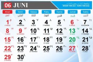 Malam Jumat 13 Juni 2025: Weton & Kalender Jawa